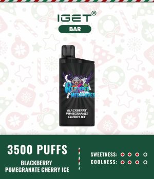 IGET BAR – BLACKBERRY POMEGRANATE CHERRY ICE