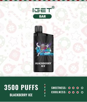 IGET BAR BLACKBERRY ICE – 3500 PUFFS