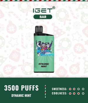 IGET BAR DYNAMIC MINT – 3500 PUFFS