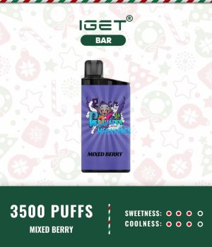 IGET BAR MIXED BERRY – 3500 PUFFS