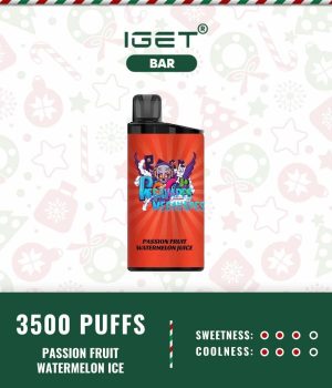 IGET BAR – PASSION FRUIT WATERMELON JUICE