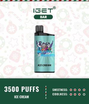 IGET BAR ICE CREAM – 3500 PUFFS