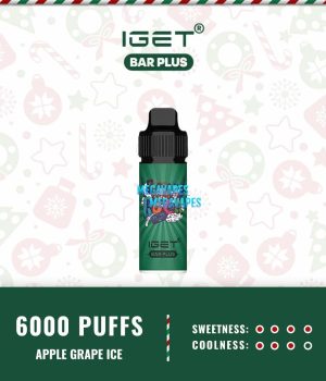 IGET BAR PLUS – APPLE GRAPE ICE