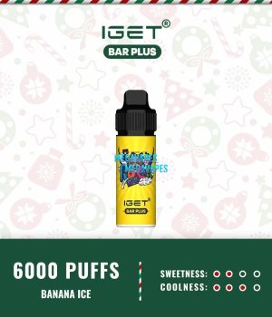 IGET BAR PLUS – BANANA ICE