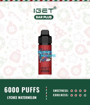 IGET BAR PLUS – LYCHEE WATERMELON