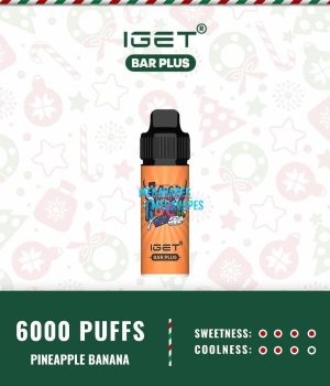 IGET BAR PLUS – PINEAPPLE BANANA