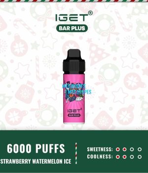 IGET BAR PLUS – STRAWBERRY WATERMELON ICE
