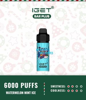 IGET BAR PLUS – WATERMELON MINT ICE