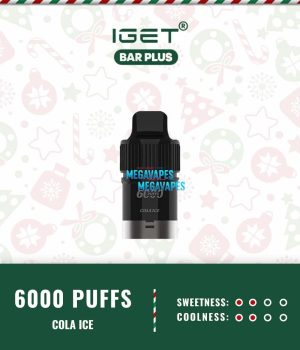IGET BAR PLUS POD ONLY – COLA ICE
