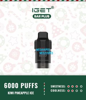 IGET BAR PLUS POD ONLY – KIWI PINEAPPLE ICE