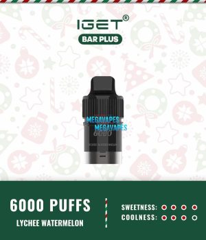 IGET BAR PLUS POD ONLY – LYCHEE WATERMELON