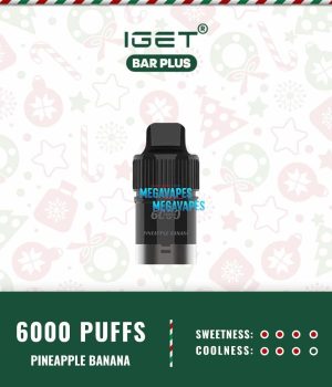 IGET BAR PLUS POD ONLY – PINEAPPLE BANANA