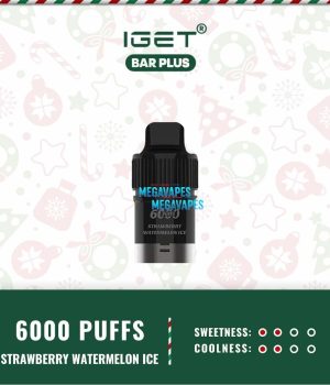 IGET BAR PLUS POD ONLY – STRAWBERRY WATERMELON ICE