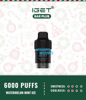 IGET BAR PLUS POD ONLY – WATERMELON MINT ICE