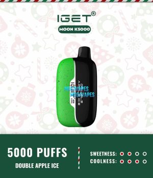 IGET MOON K5000 – DOUBLE APPLE ICE