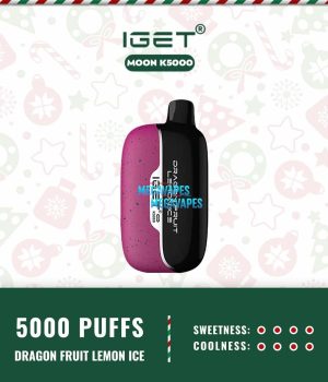 IGET MOON K5000 – DRAGON FRUIT LEMON ICE