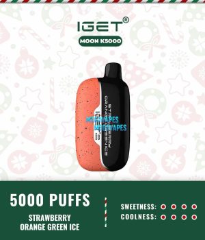 IGET MOON K5000 – STRAWBERRY ORANGE GREEN ICE
