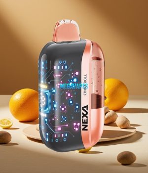 NEXA Ultra 50K Disposable Vape – 20mL 5% Cinna Roll, 800mAh, Dual Mesh Coil