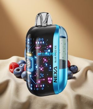 NEXA Ultra 50K Disposable Vape – 20mL 5% Nicotine, 800mAh Battery, Type-C Charging, Blue Razz Ice