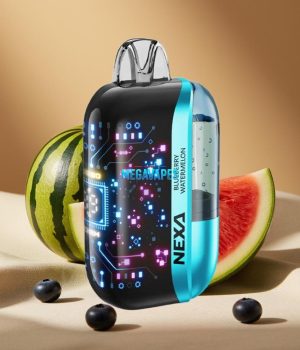 NEXA Ultra 50K Disposable Vape – 20mL Prefilled, 5% Nicotine, Dual Mesh Coils, Blueberry Watermelon