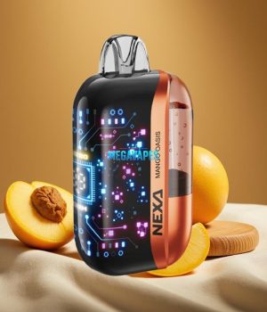 NEXA Ultra 50K Disposable Vape – 20ml Prefilled, 5% Nicotine, 0.9ohm Dual Mesh, Mango Oasis