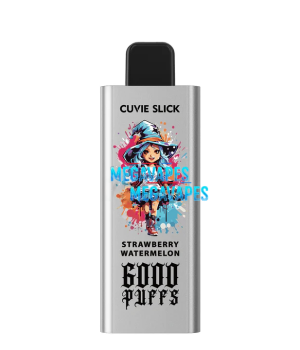 HQD CUVIE SLICK STRAWBERRY WATERMELON – 6000 PUFFS