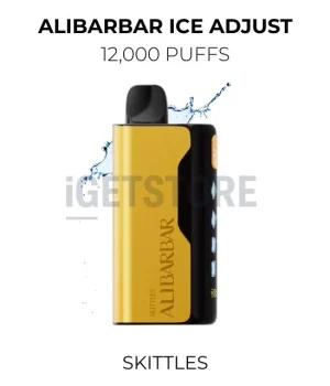 Alibarbar Ice Adjust 12000 Puffs – Skittles