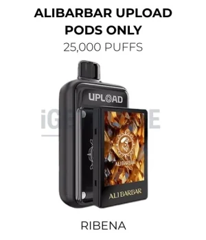 Alibarbar Upload Pods Only 25000 Puffs – Ribena
