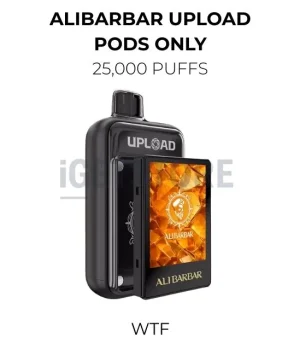 Alibarbar Upload Pods Only 25000 Puffs – WTF