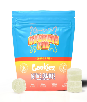 Cookies – Delta 9 Gummy 10mg – Georgia Pie – 10ct Bag