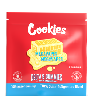 Cookies – THCA Delta 9 Infused Gummy 100mg – Bernienhanna Butter