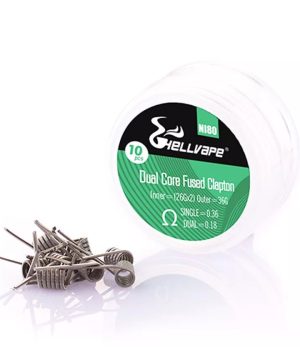 Hellvape Ni80 Dual Core Fused Clapton