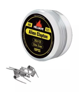 Hellvape Ni80 Triple Core Alien Clapton Prebuilt Coil