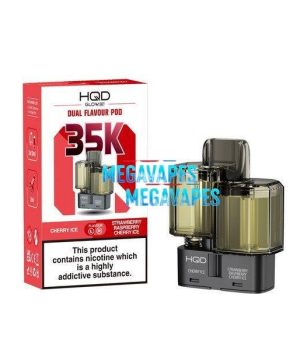 HQD Glow Air 35K Replacement PODS – (BOX OF 5)