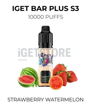 IGET Bar Plus S3 10000 Puffs – Strawberry Watermelon