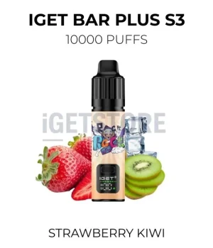 IGET Bar Plus S3 10000 Puffs – Strawberry Kiwi