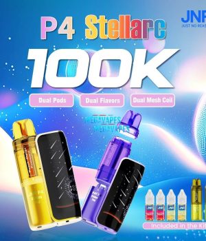 JNR P4 Stellarc 100K Refillable VAPE (BOX OF 3)