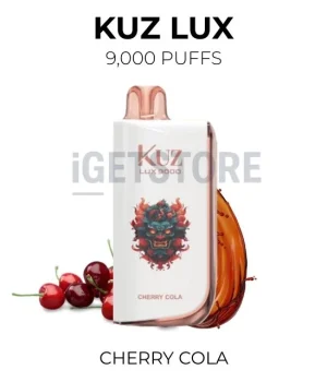 KUZ LUX 9000 Puffs – Cherry Cola