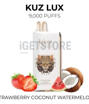 KUZ LUX 9000 Puffs – Strawberry Coconut Watermelon