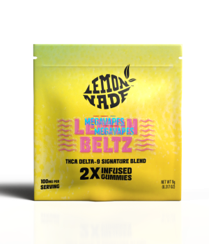 LemonNade – THCA Delta 9 Blend Gummies Bag – Lemon Beltz
