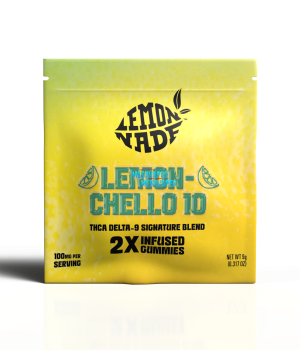 LemonNade – THCA Delta 9 Blend Gummies- Lemonchello 10