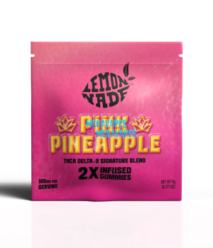 LemonNade – THCA Delta 9 Blend Gummies – Pink Pineapple