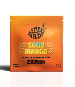 LemonNade – THCA Delta 9 Blend Gummies – Sour Mango
