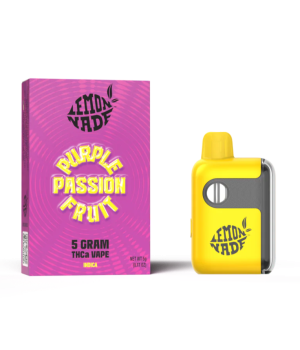 LemonNade – THCA Disposable 5g – Purple Passionfruit