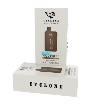 Nicotine Free Gust Super Bold Tobacco Rechargeable Disposable