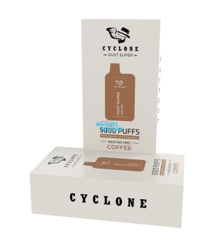 Nicotine Free Gust Super Coffee Rechargeable Disposable