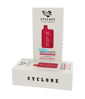 Nicotine Free Gust Super Fruit Punch Rechargeable Disposable Vape