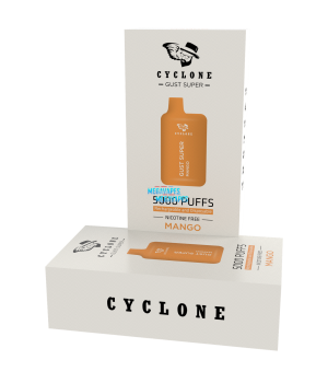 Nicotine Free Gust Super Mango Rechargeable Disposable Vape