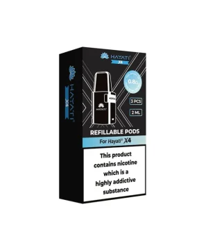 Hayati x4 0.8ohms refillable pods
