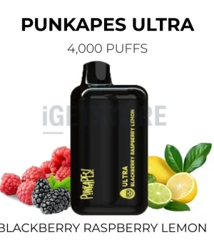Punkapes Ultra 4000 Puffs – Blackberry Raspberry Lemon